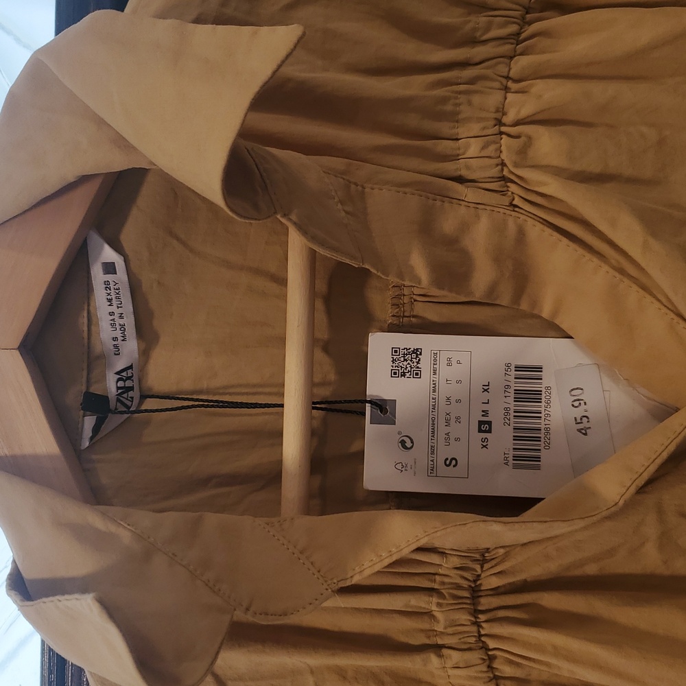 Zara Ruched Front Shirt - Picture 6 of 6